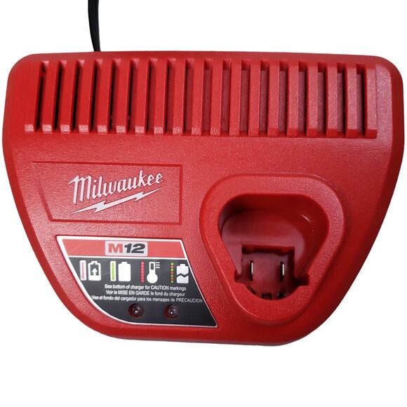 Milwaukee M12 Battery Charger Genuine 3-Pack Bundle Power Tools Contractors - Picture 10 of 13